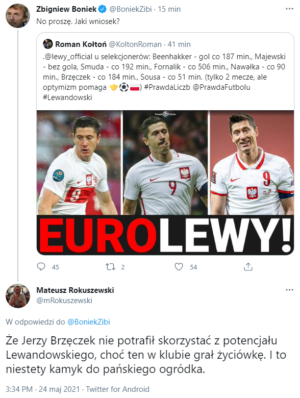 Mateusz Rokuszewski NOKAUTUJE Zbigniewa Bońka na Twitterze